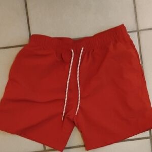 Goodfellow & Co Red Swim Trunks